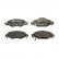 Kit de plaquettes de frein, frein à disque 13.0460-5800.2 ATE