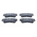 Kit de plaquettes de frein, frein à disque 13.0460-5821.2 ATE, Vignette 3