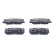 Kit de plaquettes de frein, frein à disque 13.0460-5855.2 ATE, Vignette 3