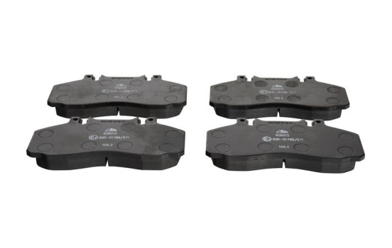 Kit de plaquettes de frein, frein à disque 13.0460-6015.2 ATE, Image 2