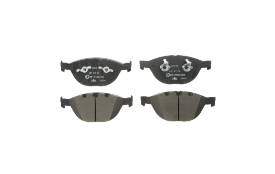 Kit de plaquettes de frein, frein à disque 13.0460-7170.2 ATE