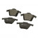 Kit de plaquettes de frein, frein à disque 13.0460-7189.2 ATE