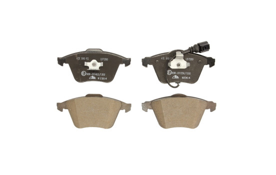 Kit de plaquettes de frein, frein à disque 13.0460-7200.2 ATE