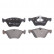 Kit de plaquettes de frein, frein à disque 13.0460-7203.2 ATE