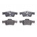 Kit de plaquettes de frein, frein à disque 13.0460-7259.2 ATE