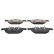 Kit de plaquettes de frein, frein à disque 13.0460-7283.2 ATE, Vignette 3