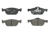 Kit de plaquettes de frein, frein à disque 13.0460-7284.2 ATE