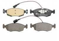 Kit de plaquettes de frein, frein à disque 13.0460-7288.2 ATE