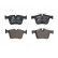 Kit de plaquettes de frein, frein à disque 13.0460-7304.2 ATE