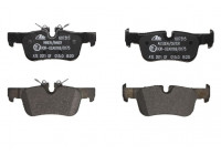 Kit de plaquettes de frein, frein à disque 13.0460-7315.2 ATE