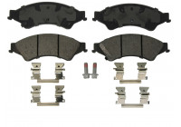 Kit de plaquettes de frein, frein à disque 13.0460-8014.2 ATE