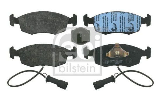 Kit de plaquettes de frein, frein à disque 16022 FEBI, Image 2