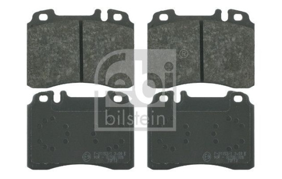 Kit de plaquettes de frein, frein à disque 16095 FEBI, Image 2