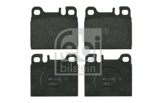 Kit de plaquettes de frein, frein à disque 16254 FEBI, Image 2