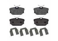 Kit de plaquettes de frein, frein à disque 16382 FEBI