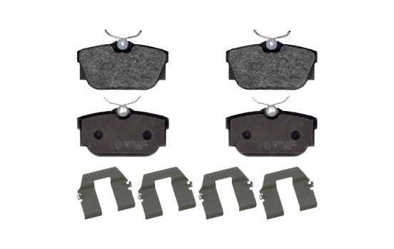 Kit de plaquettes de frein, frein à disque 16382 FEBI