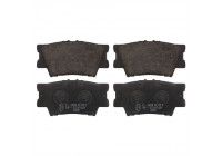 Kit de plaquettes de frein, frein à disque 16651 FEBI