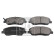 Kit de plaquettes de frein, frein à disque 16667 FEBI, Vignette 2