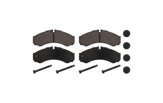 Kit de plaquettes de frein, frein à disque 16705 FEBI