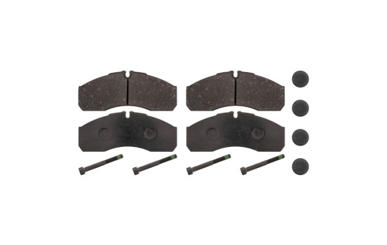 Kit de plaquettes de frein, frein à disque 16706 FEBI