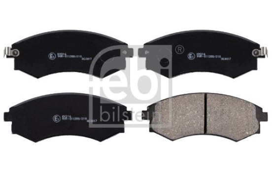 Kit de plaquettes de frein, frein à disque 170253 FEBI, Image 2