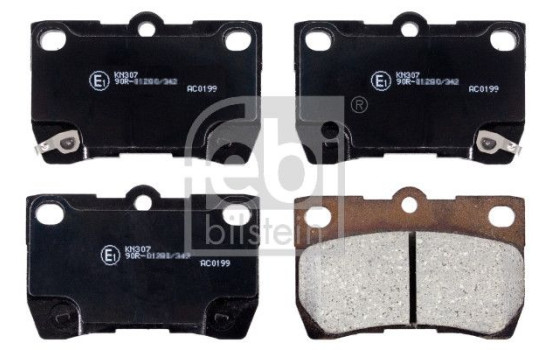 Kit de plaquettes de frein, frein à disque 170295 FEBI, Image 2