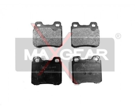 Kit de plaquettes de frein, frein à disque 19-0405 Maxgear