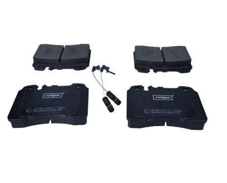 Kit de plaquettes de frein, frein à disque 19-0456 Maxgear