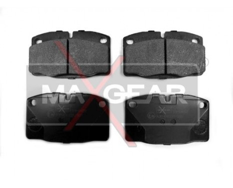 Kit de plaquettes de frein, frein à disque 19-0458 Maxgear