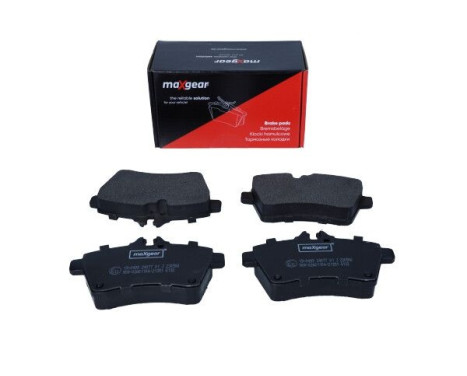 Kit de plaquettes de frein, frein à disque 19-0499 Maxgear, Image 2