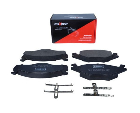 Kit de plaquettes de frein, frein à disque 19-0584 Maxgear, Image 2