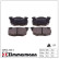 Kit de plaquettes de frein, frein à disque 20906.180.3 Zimmermann, Vignette 2