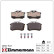 Kit de plaquettes de frein, frein à disque 20961.152.1 Zimmermann, Vignette 2