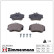 Kit de plaquettes de frein, frein à disque 21439.200.1 Zimmermann, Vignette 2