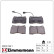 Kit de plaquettes de frein, frein à disque 23092.160.1 Zimmermann, Vignette 2
