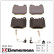 Kit de plaquettes de frein, frein à disque 23157.160.2 Zimmermann, Vignette 2