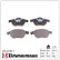 Kit de plaquettes de frein, frein à disque 23248.180.1 Zimmermann, Vignette 2