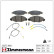 Kit de plaquettes de frein, frein à disque 23273.180.1 Zimmermann, Vignette 2