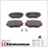 Kit de plaquettes de frein, frein à disque 23314.145.1 Zimmermann, Vignette 2