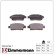 Kit de plaquettes de frein, frein à disque 23348.165.1 Zimmermann, Vignette 2