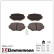 Kit de plaquettes de frein, frein à disque 23354.140.1 Zimmermann, Vignette 2