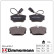 Kit de plaquettes de frein, frein à disque 23446.165.1 Zimmermann, Vignette 2