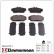 Kit de plaquettes de frein, frein à disque 23463.170.1 Zimmermann, Vignette 2