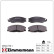 Kit de plaquettes de frein, frein à disque 23569.170.1 Zimmermann, Vignette 2