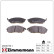 Kit de plaquettes de frein, frein à disque 23698.170.1 Zimmermann, Vignette 2