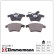 Kit de plaquettes de frein, frein à disque 23746.185.1 Zimmermann, Vignette 2