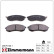 Kit de plaquettes de frein, frein à disque 23879.160.1 Zimmermann, Vignette 2