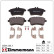 Kit de plaquettes de frein, frein à disque 23881.200.3 Zimmermann, Vignette 2