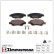 Kit de plaquettes de frein, frein à disque 23959.175.2 Zimmermann, Vignette 2