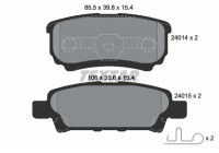 Kit de plaquettes de frein, frein à disque 2401401 Textar